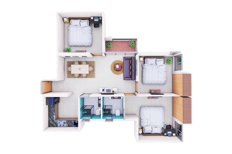3 BHK