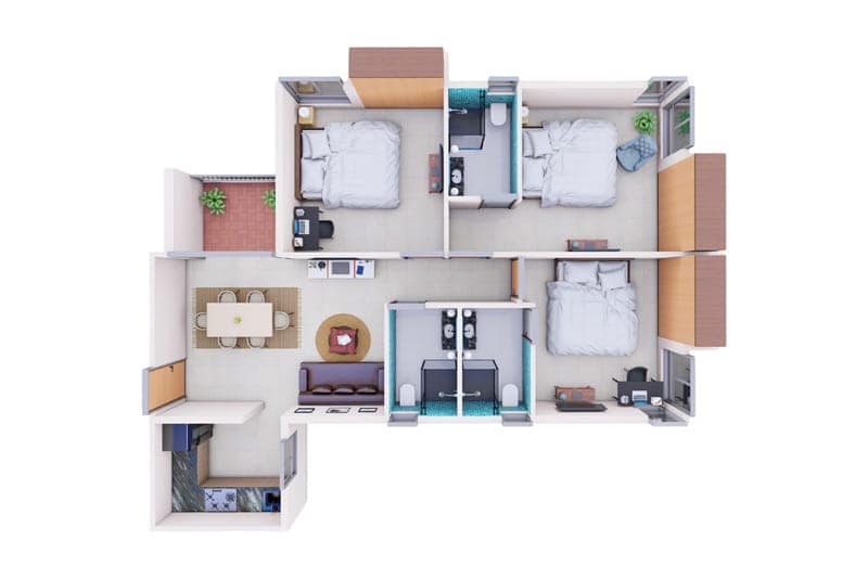 3 BHK